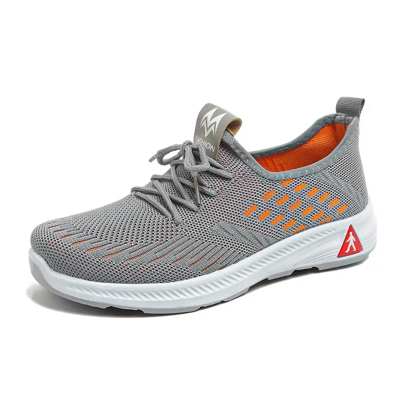 New Work Men's and Women's Same Shoes Non-slip Walking Shoes Men's Sports Casual Running Shoes Soft Bottom Breathable Mesh Shoes - Image 7