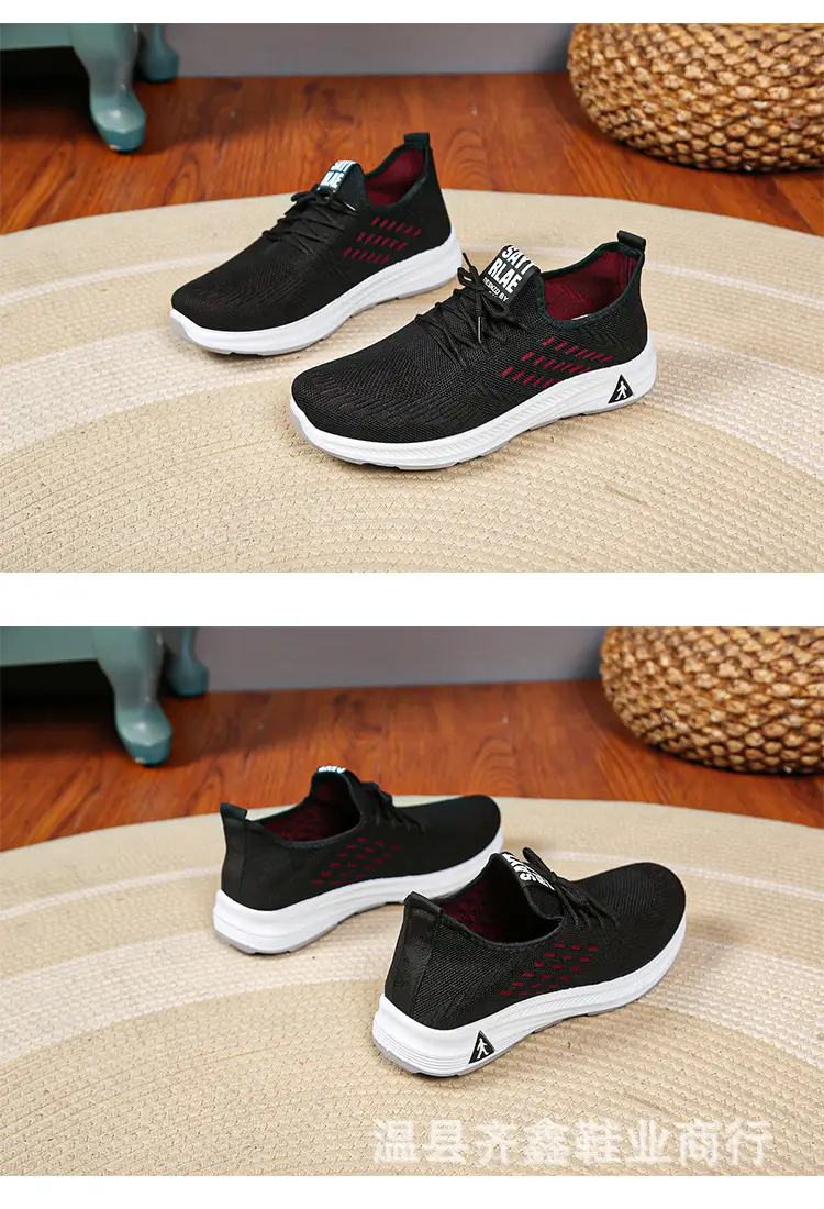 New Work Men's and Women's Same Shoes Non-slip Walking Shoes Men's Sports Casual Running Shoes Soft Bottom Breathable Mesh Shoes — feature 13