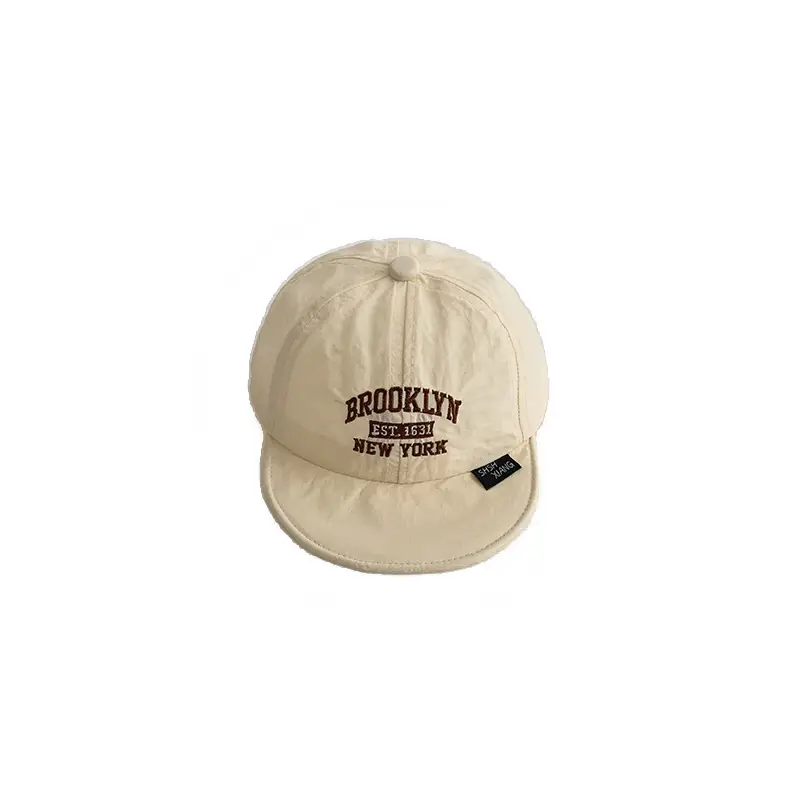 Green Brooklyn-themed Baby Cap Small - Image 11