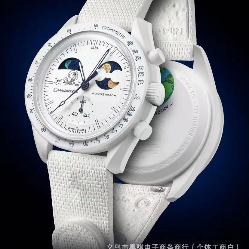 European Quartz Watch with Red Dial and Green Strap - Image 28