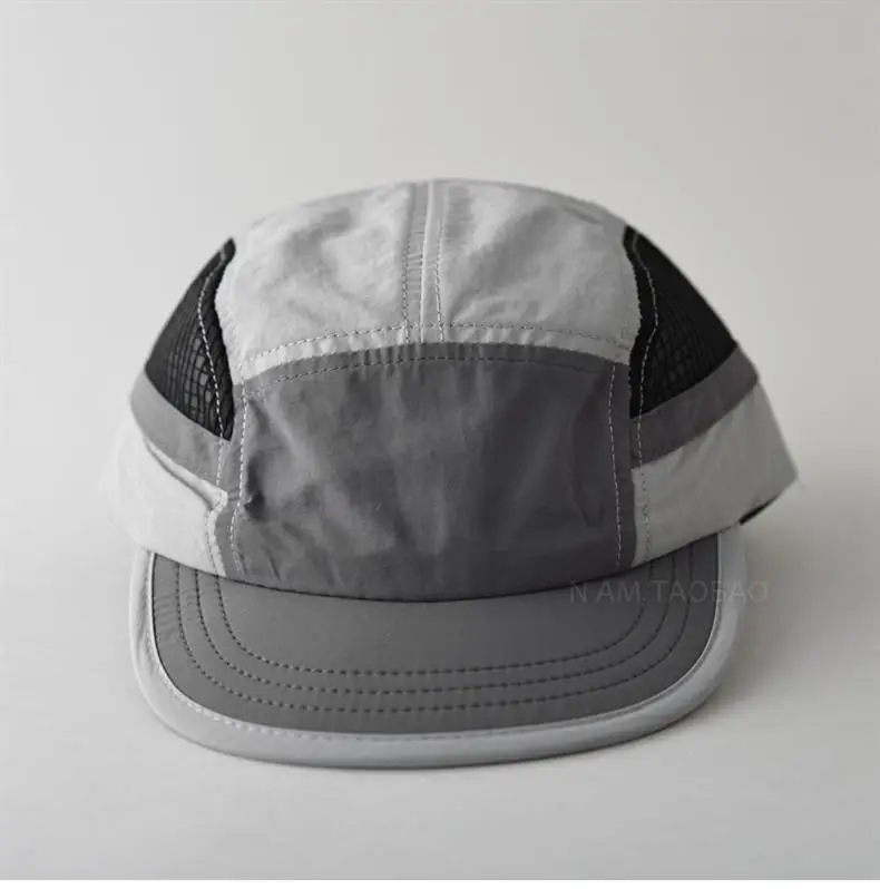 Beige Duck Tissue Baseball Cap with Short Bristles — feature 10