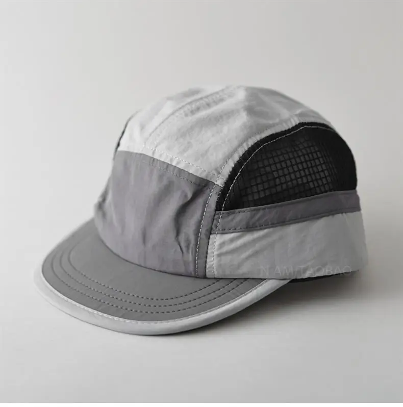 Beige Duck Tissue Baseball Cap with Short Bristles — feature 11
