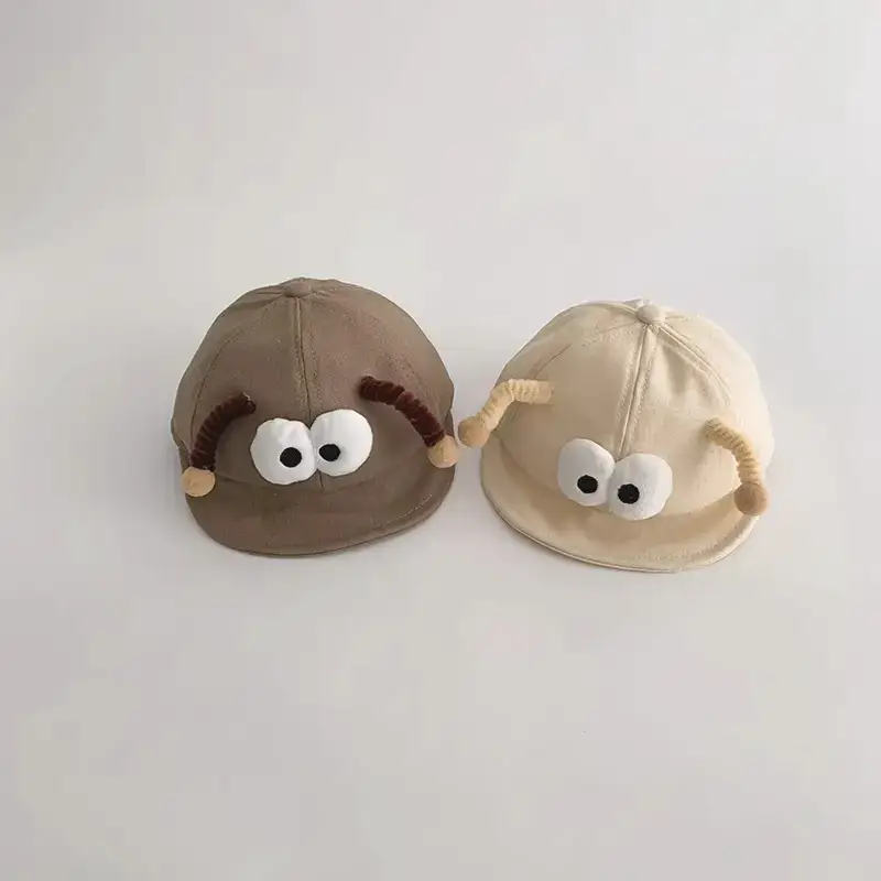 Cute Baby Cap with Antennae and Sunshade - Image 5