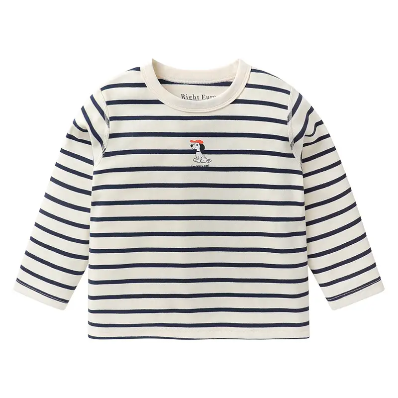 New Arrival Boys Grey Long Sleeve T-Shirt Winter Soft Cotton — feature 13