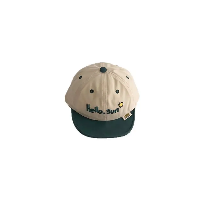 Hello Sun Cap for Kids Boys Girls Baseball Cap Sunshade