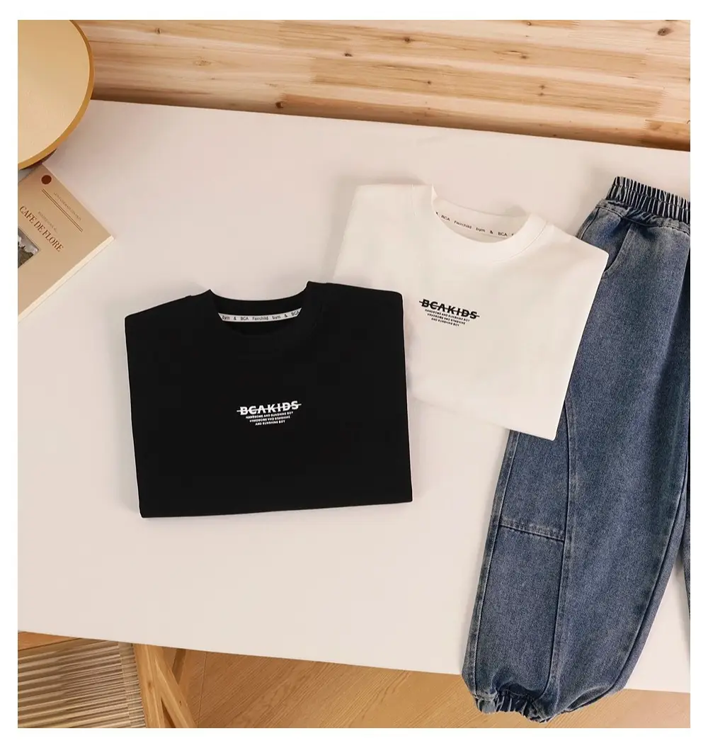 2026 Black Printed Long Sleeve T-Shirt for Boys — feature 11