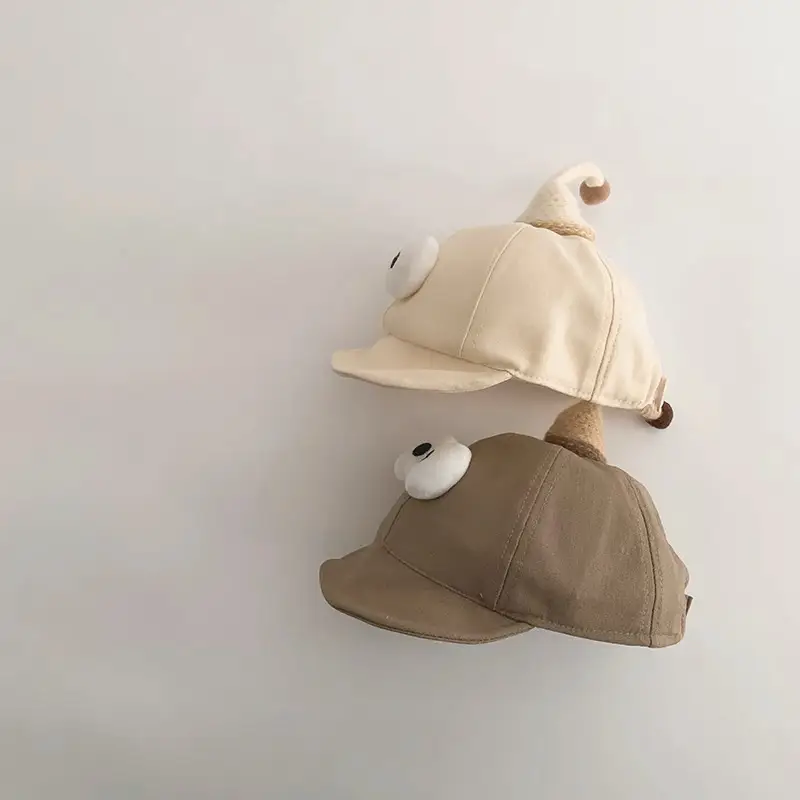 Cute Cartoon Baby Caps Spring Autumn Soft Brim - Image 5