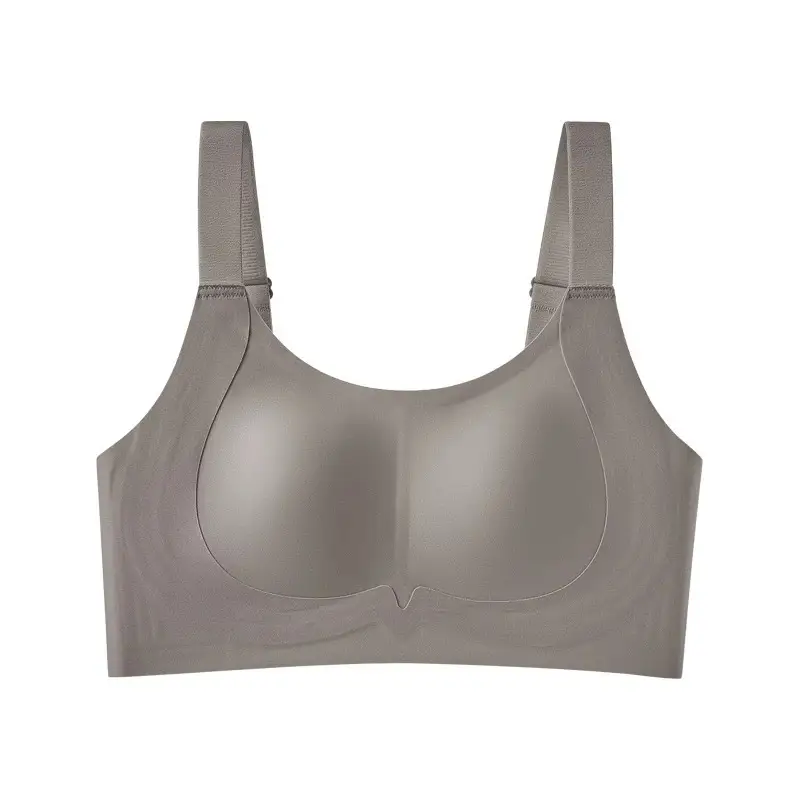Oeing Lingerie Similar Style for Large Busts, Minimizing Effect, Wireless, Side Support, Anti-Sagging, Thin, Comfortable Lift Bra