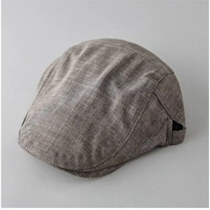 Women's Thin British Duck Tongue Hat Casual Face Show - Image 2