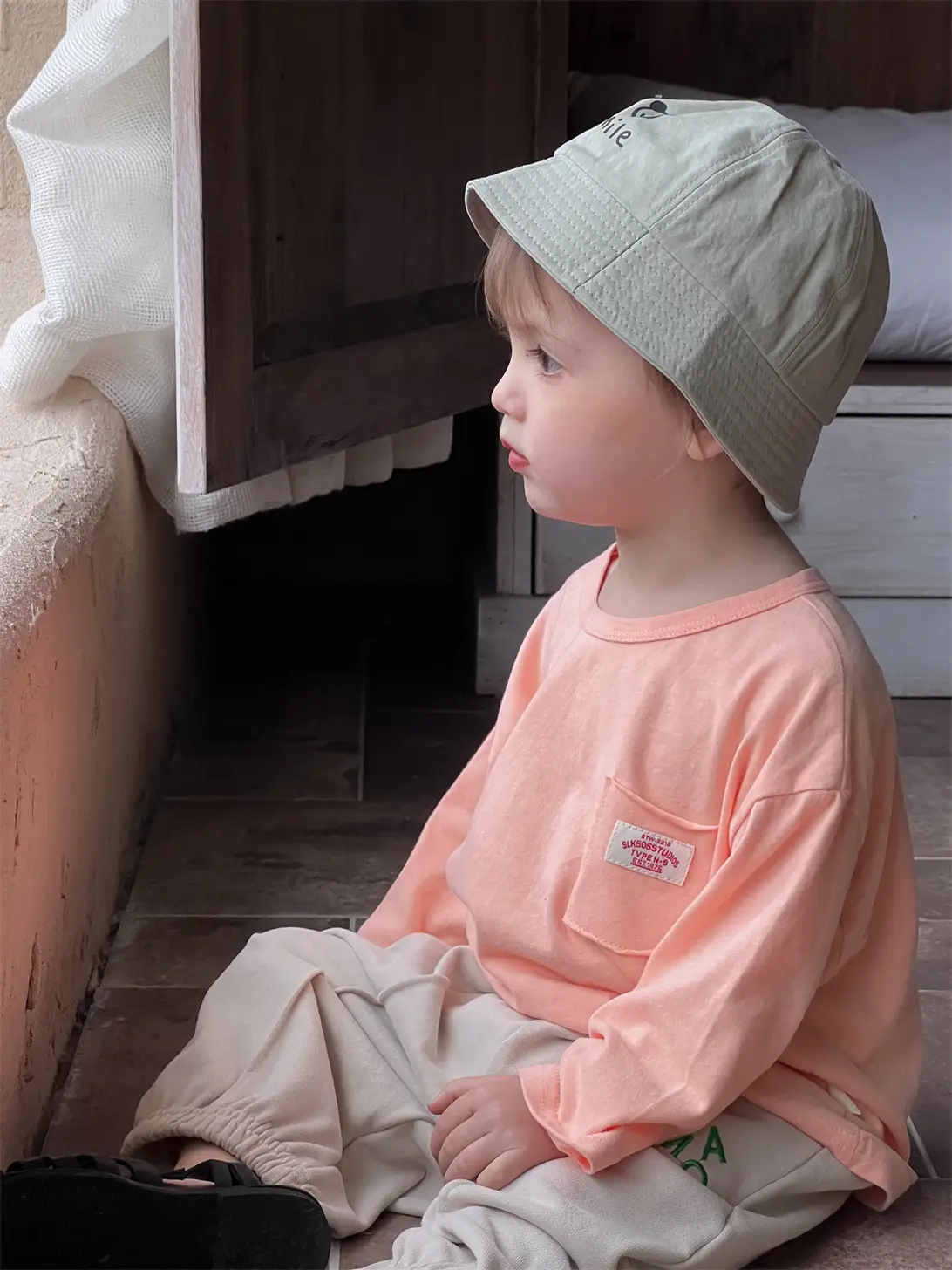 Kids Korean Style Autum T-Shirt & Pants Set