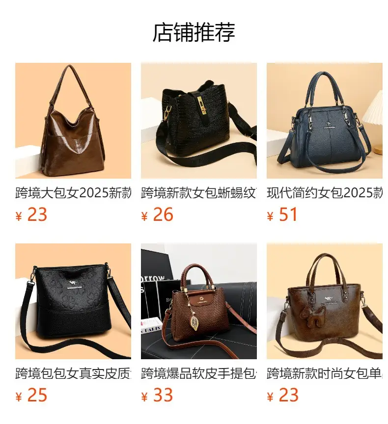 Women's Brown Leather Shoulder Bag 2025 New Multi-Layer Large Capacity — feature 1