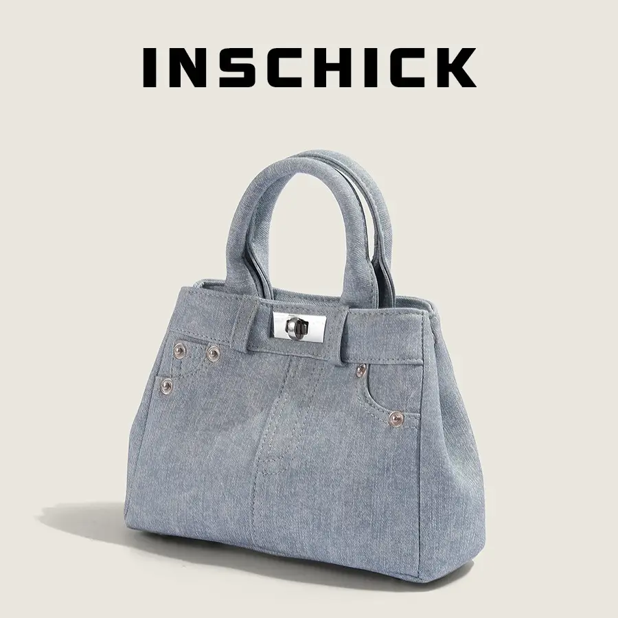 Light Blue Kelly Shoulder Bag for Women
