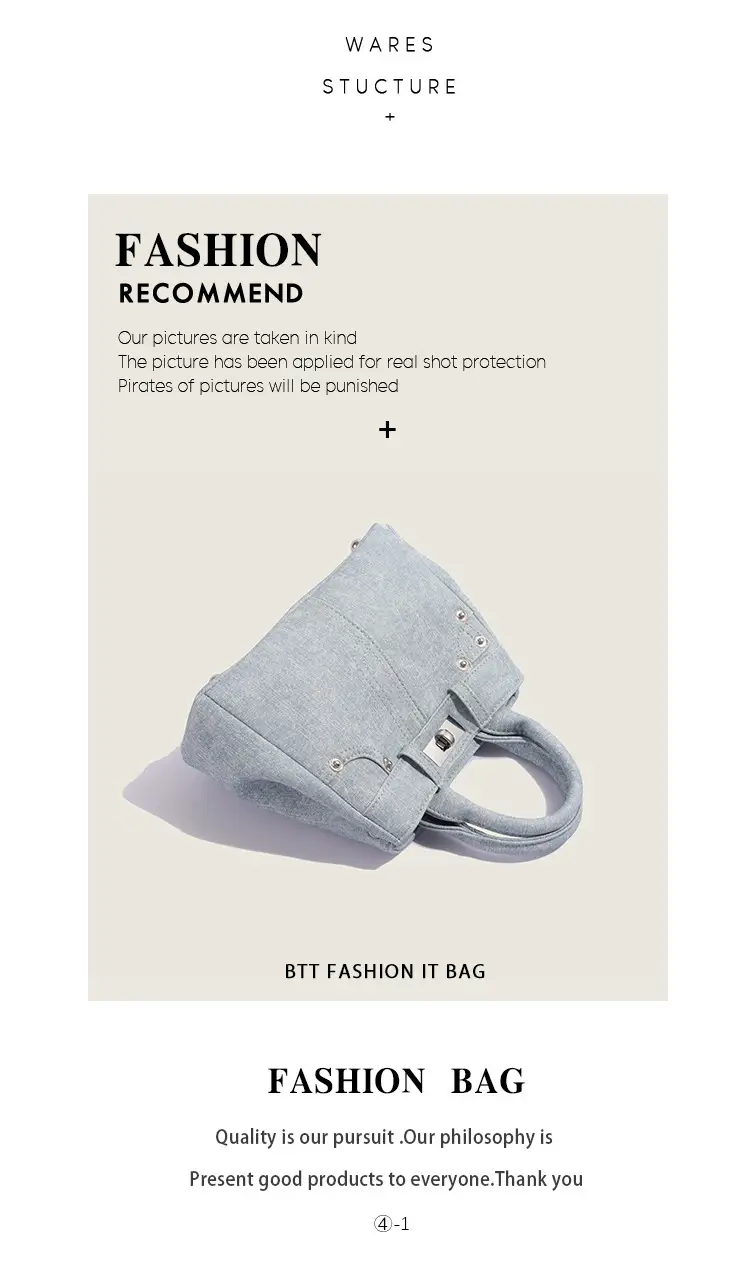 Light Blue Kelly Shoulder Bag for Women — feature 11