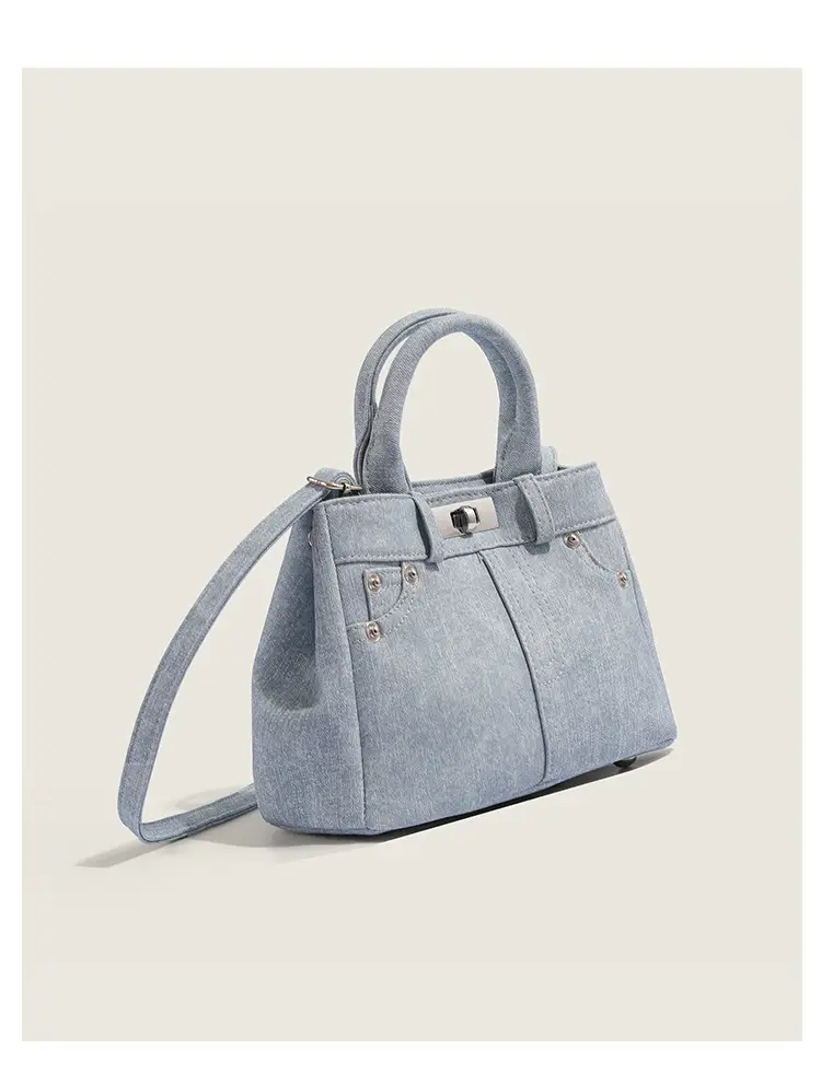 Light Blue Kelly Shoulder Bag for Women — feature 17