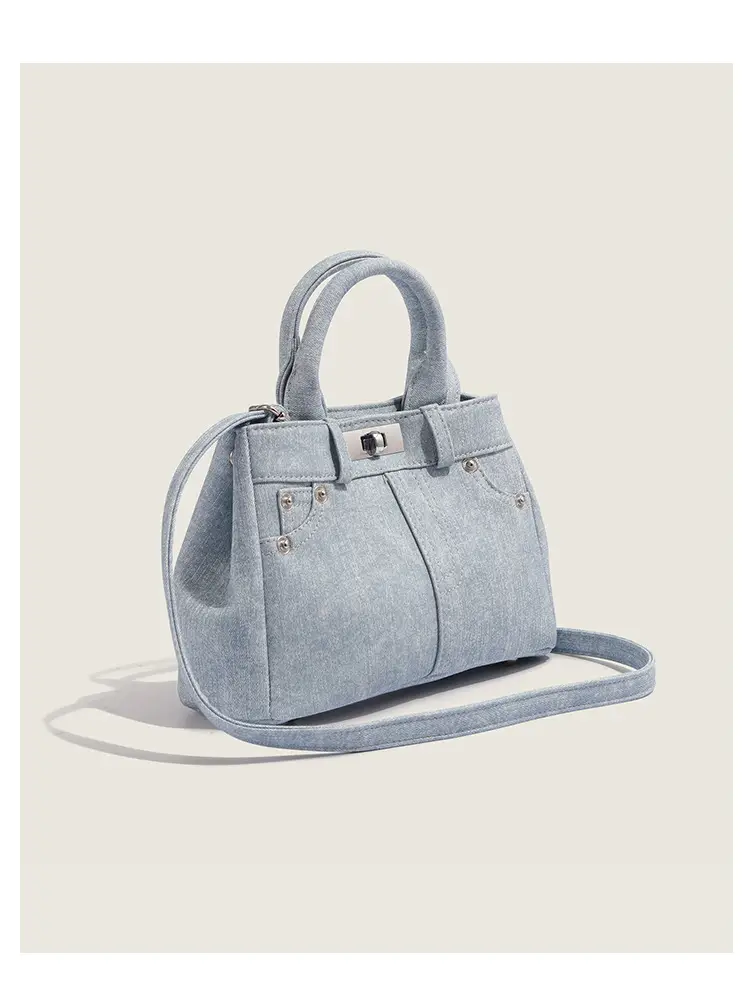 Light Blue Kelly Shoulder Bag for Women — feature 19