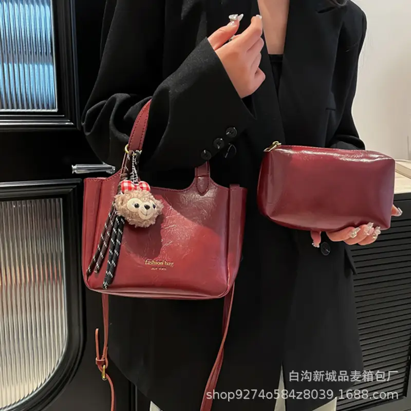 Women Brown Textured Shoulder Crossbody Bag 2026 - Image 12