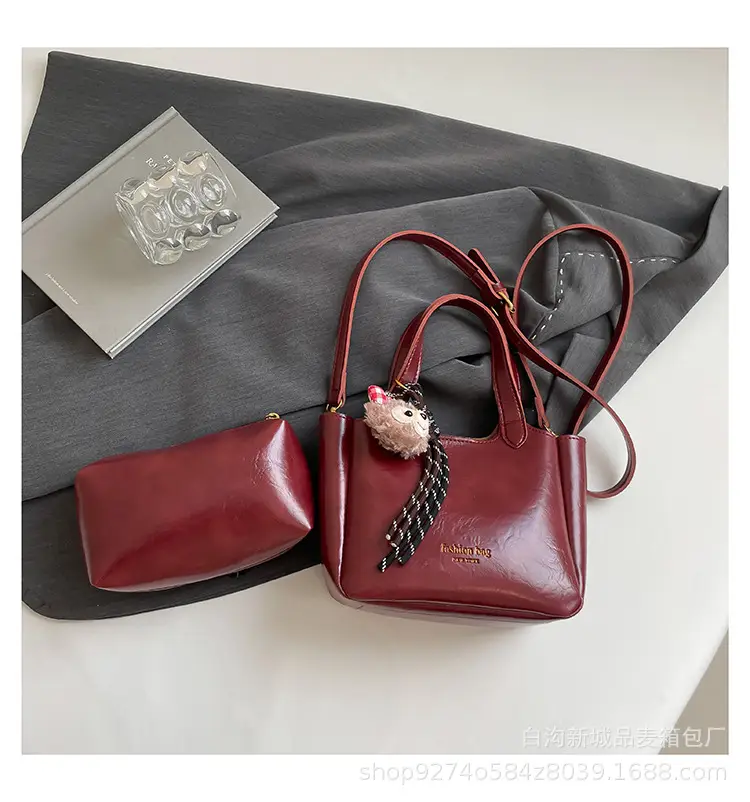 Women Brown Textured Shoulder Crossbody Bag 2026 - Image 7
