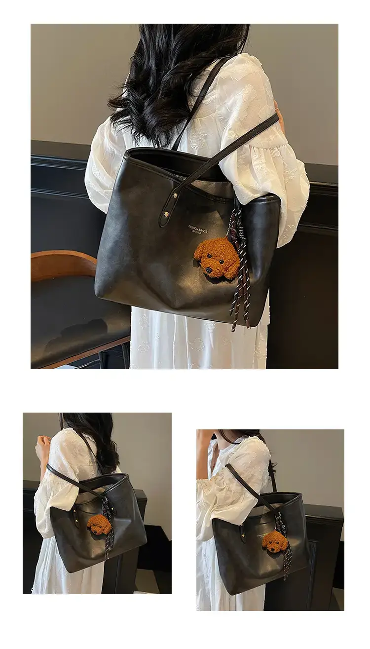 Vintage Brown Leather Tote Bag for Women 2025 — feature 10