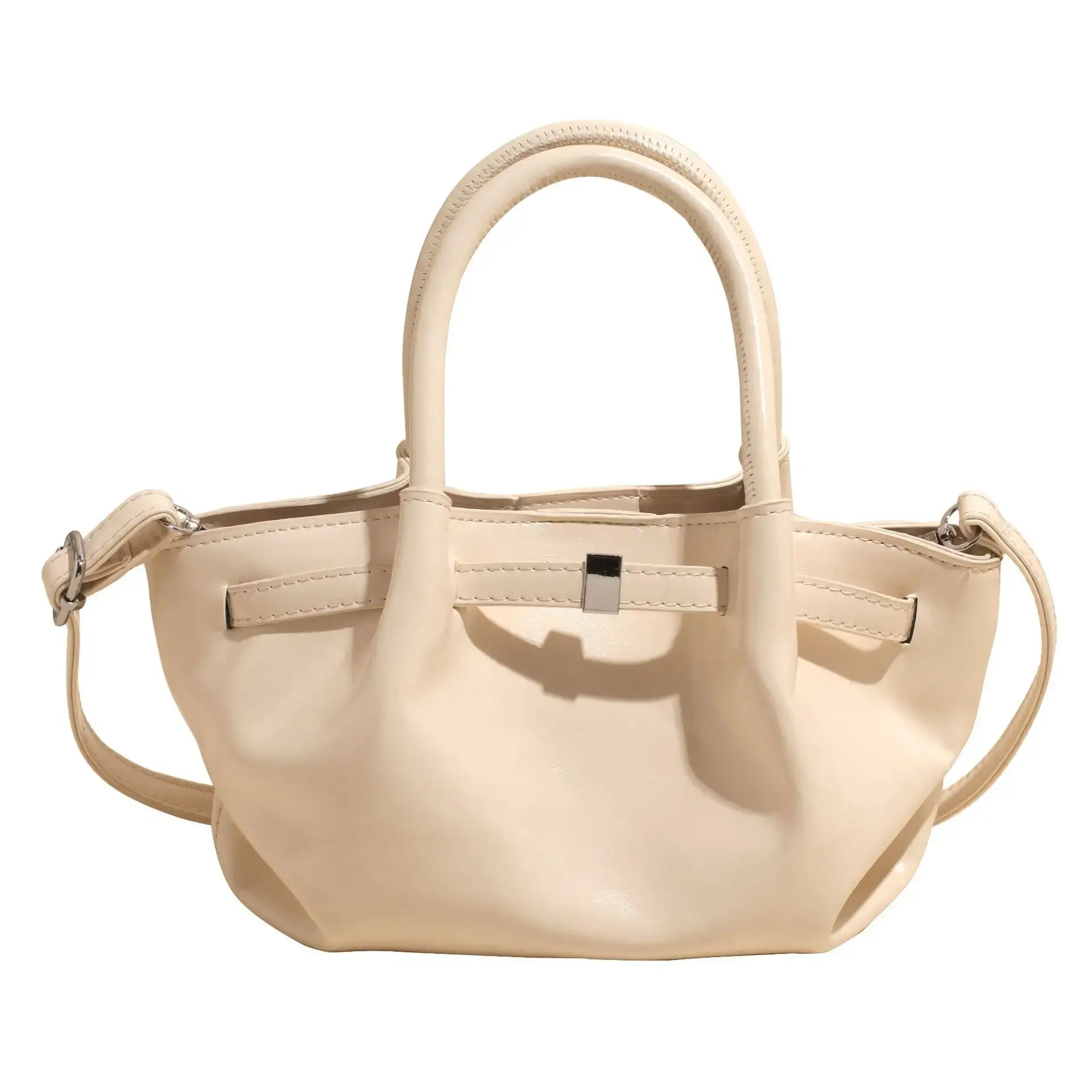 Pink Velvet Shoulder Bag for Women 2025 New Commuter