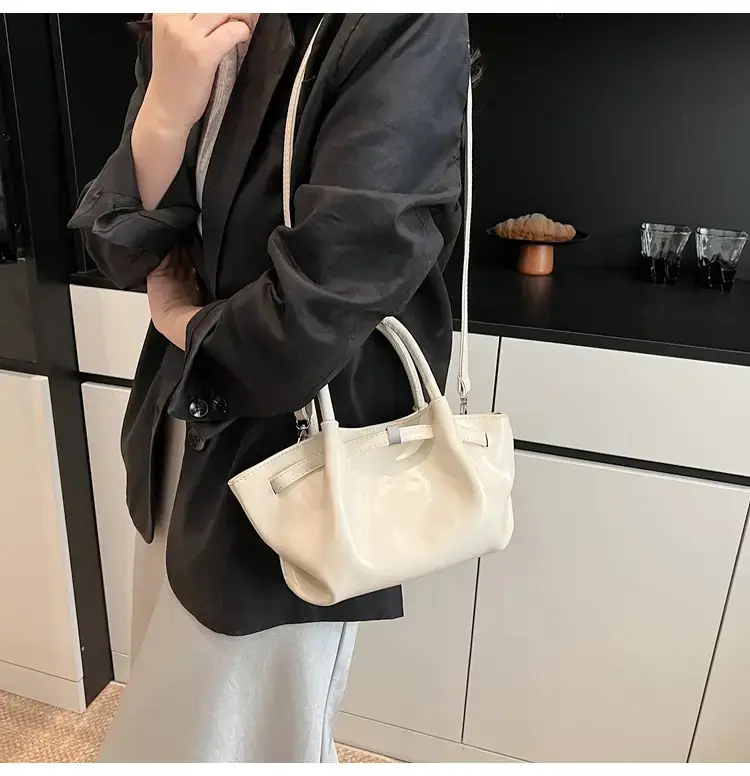Pink Velvet Shoulder Bag for Women 2025 New Commuter — feature 27