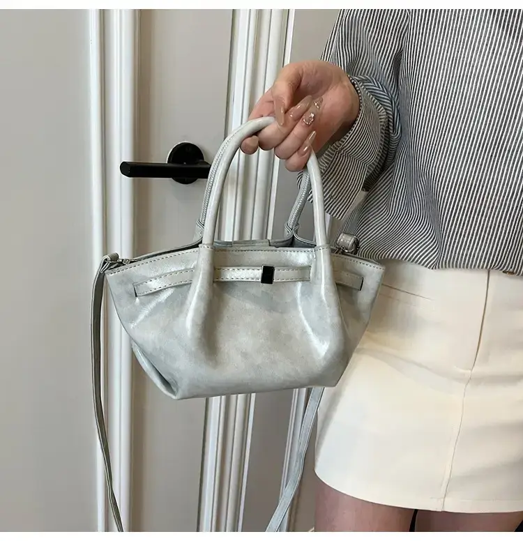 Pink Velvet Shoulder Bag for Women 2025 New Commuter — feature 47