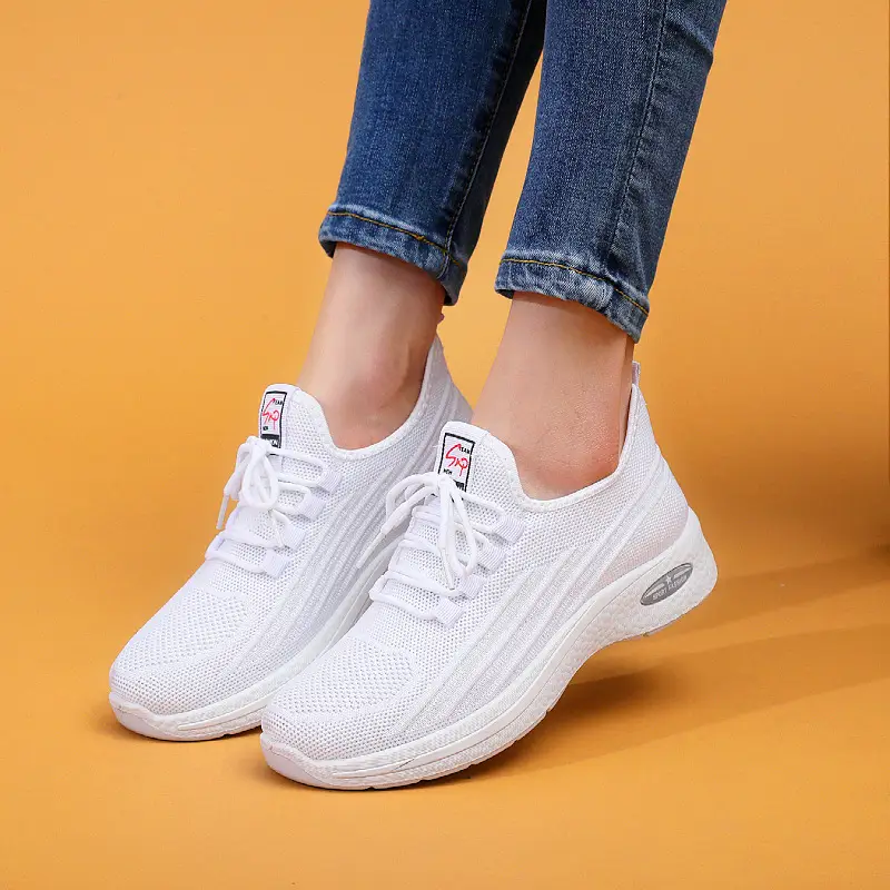 Women's Knitted Casual Shoes Soft Sole Comfortable Lightweight