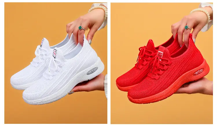Women's Knitted Casual Shoes Soft Sole Comfortable Lightweight — feature 15