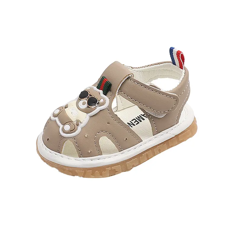 Baby Call Shoes Cartoon Bear Summer Sandals 1-2Y