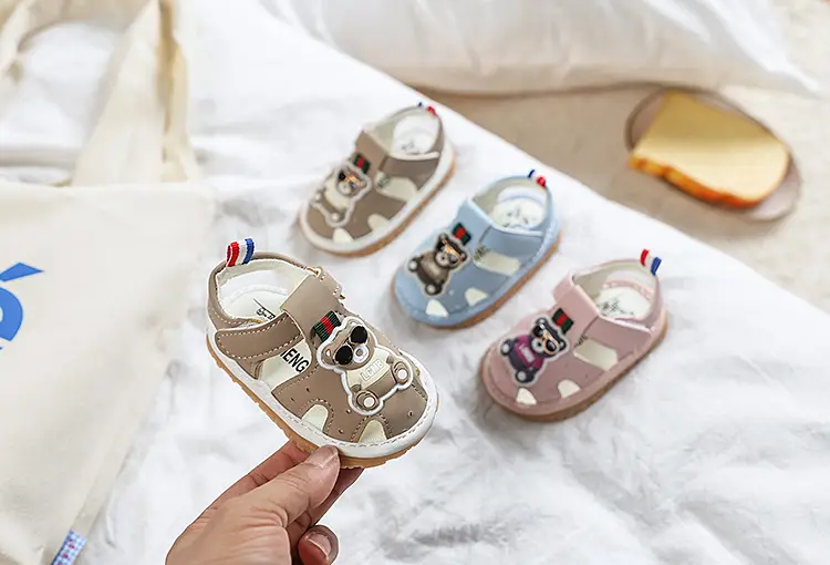 Baby Call Shoes Cartoon Bear Summer Sandals 1-2Y — feature 1