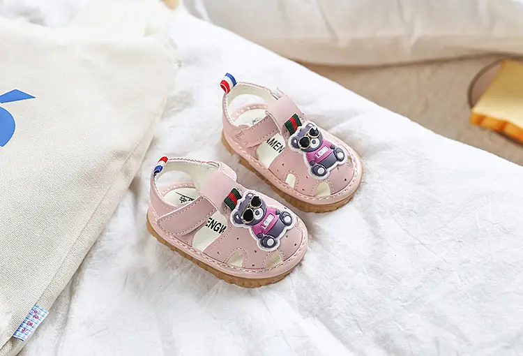 Baby Call Shoes Cartoon Bear Summer Sandals 1-2Y — feature 15