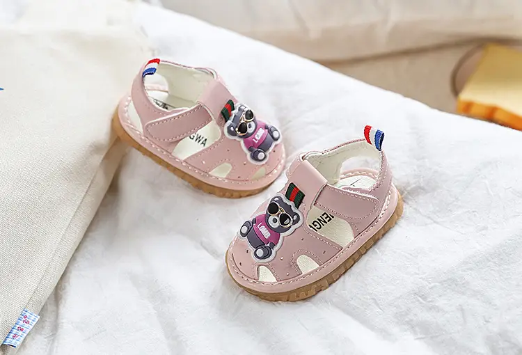 Baby Call Shoes Cartoon Bear Summer Sandals 1-2Y — feature 16