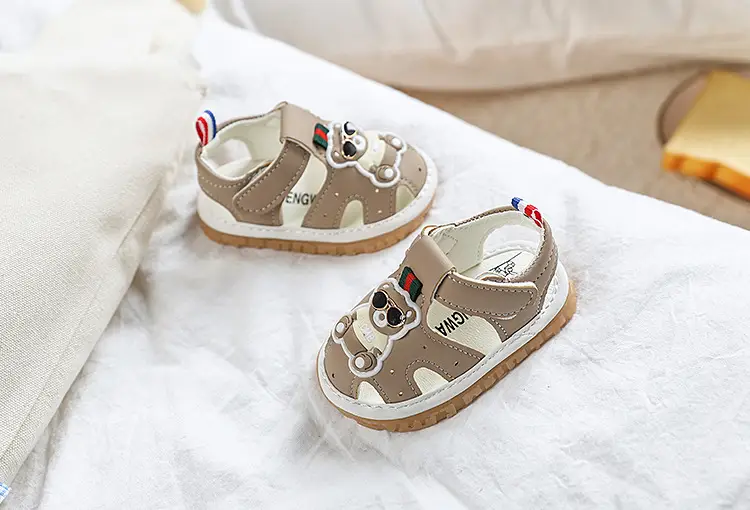 Baby Call Shoes Cartoon Bear Summer Sandals 1-2Y — feature 3