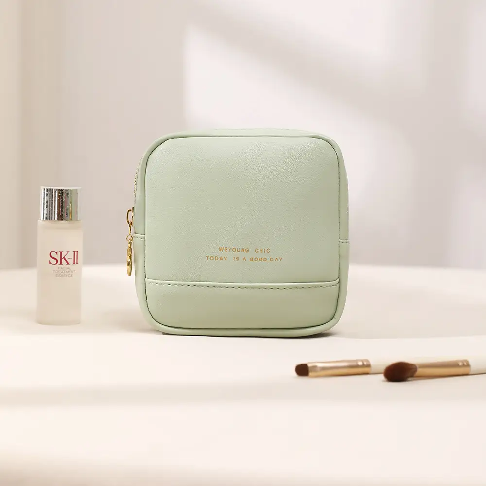 2025 PU Cosmetic Bag Women High-end Travel Storage Brush