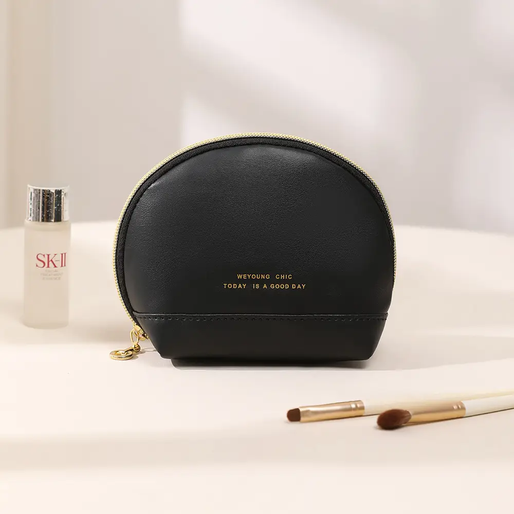 2025 PU Cosmetic Bag Women High-end Travel Storage Brush