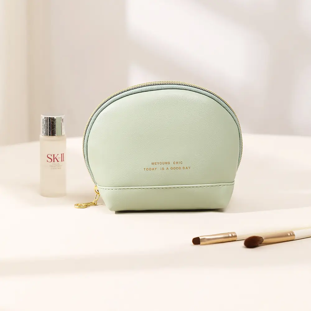 2025 PU Cosmetic Bag Women High-end Travel Storage Brush
