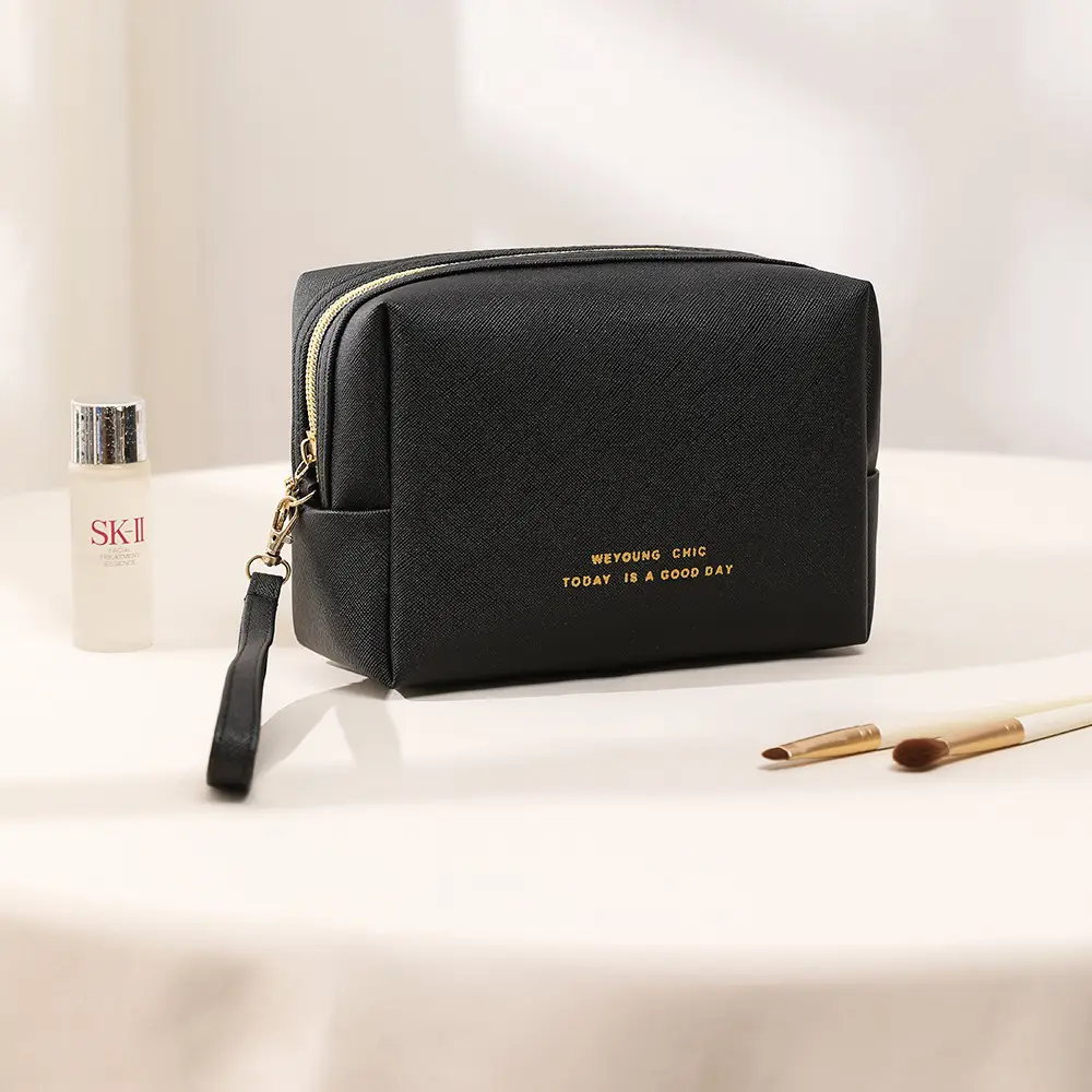 2025 PU Cosmetic Bag Women High-end Travel Storage Brush