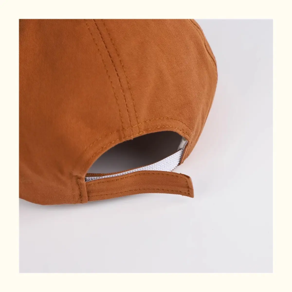 Children's Bear Cap Brown Forward Design with Smile Patch — feature 7