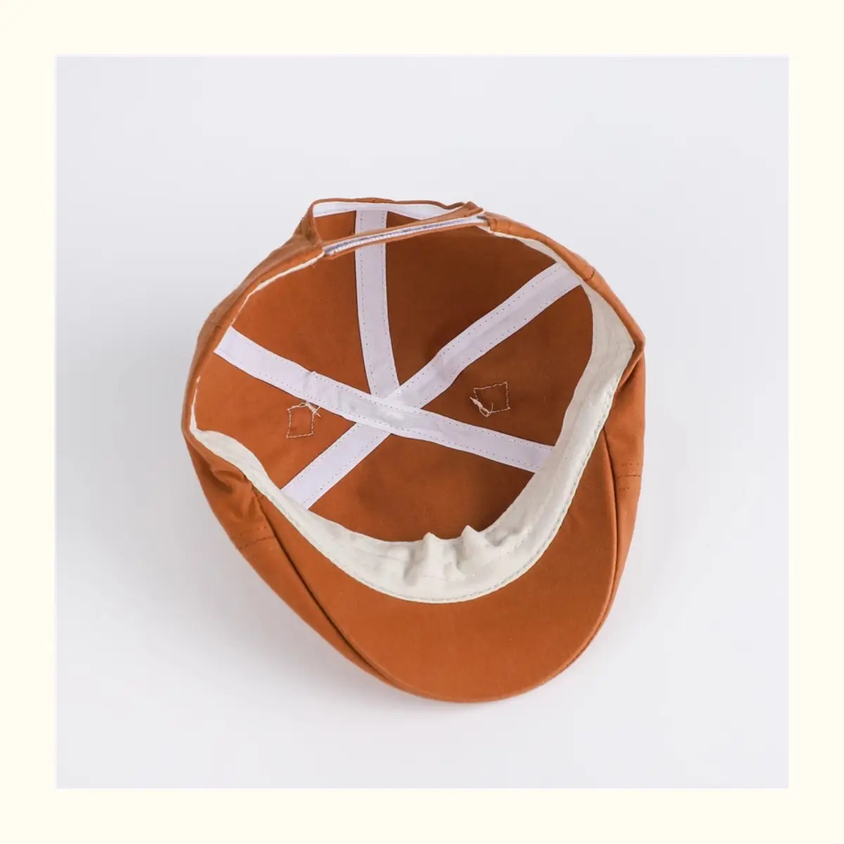 Children's Bear Cap Brown Forward Design with Smile Patch — feature 8