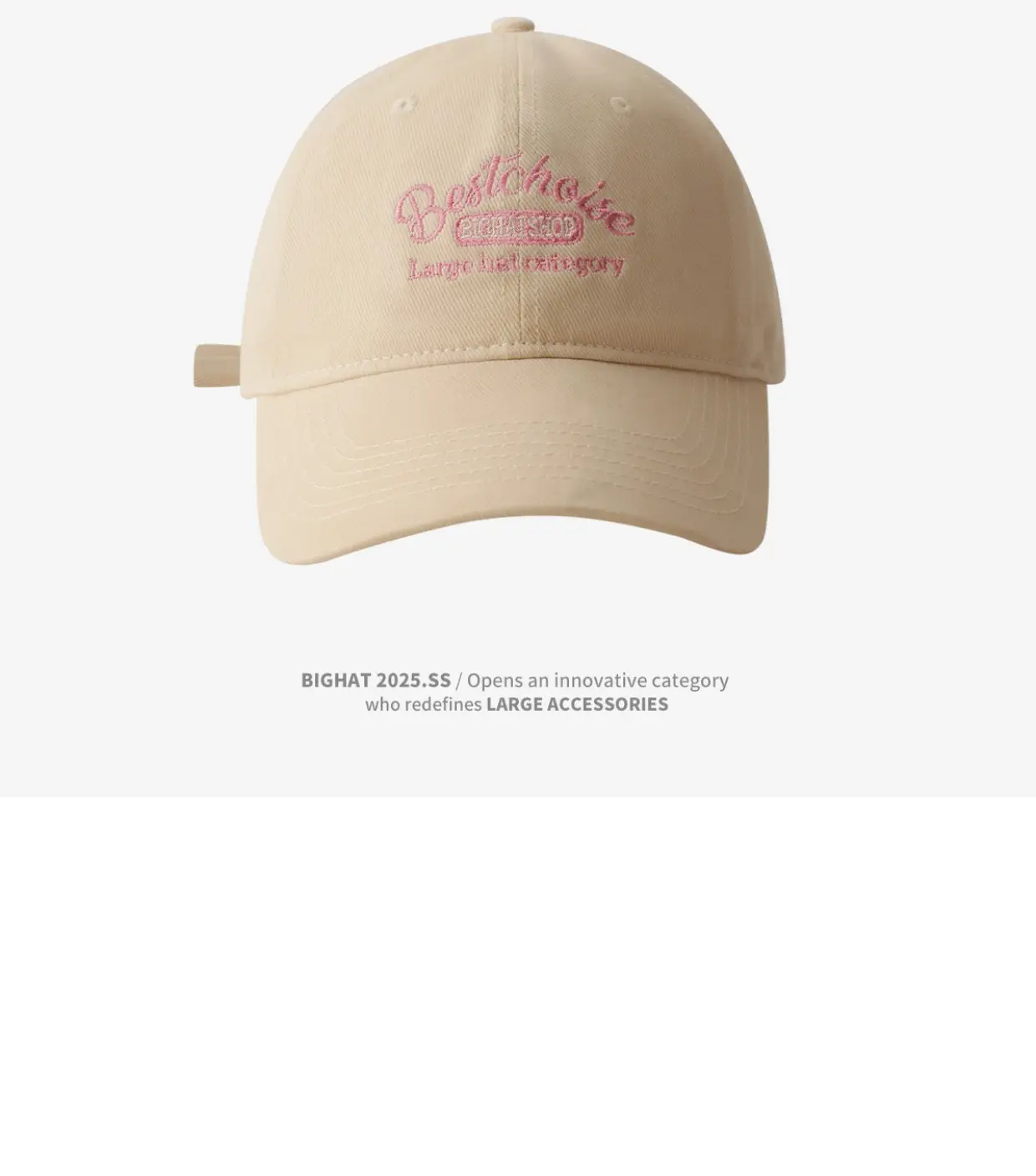 Pink Women's Big Head Cap with "Get the Freedom" Design — feature 12