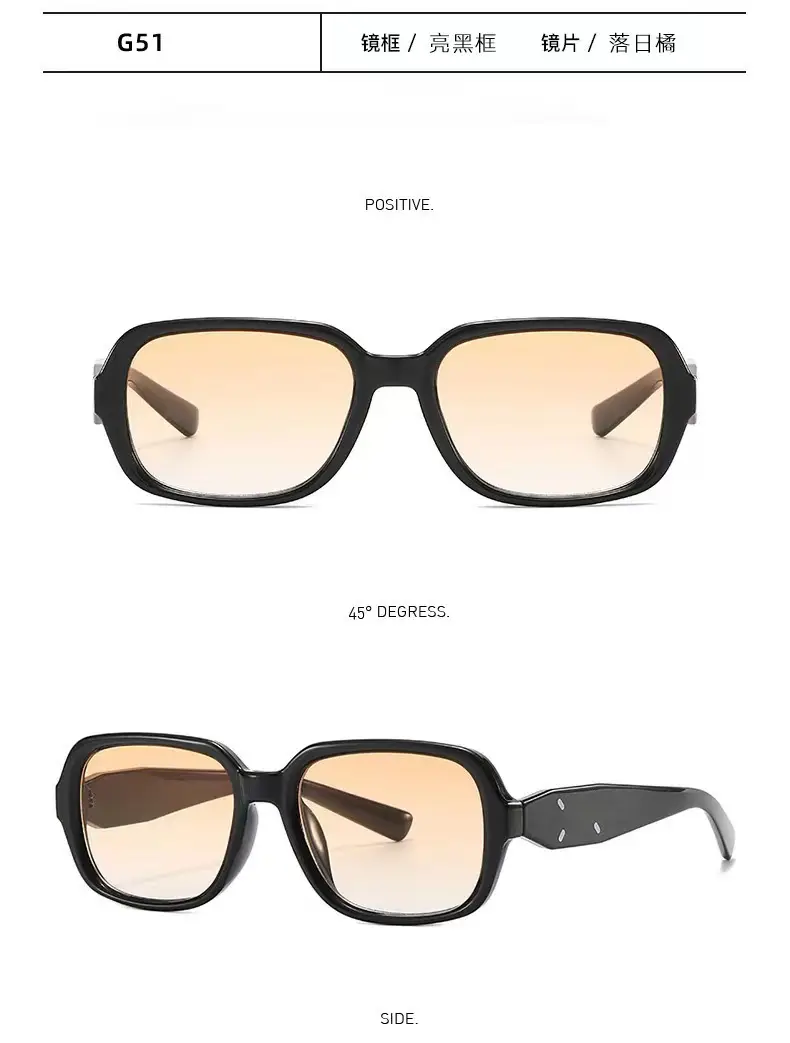 2025 Anti-UV Black Glasses for Women Men — feature 18
