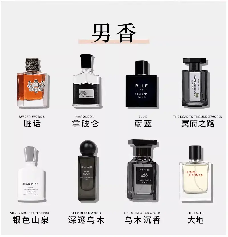 Eau De Liberty Women's Perfume Niche Long-Lasting Fragrance Blue Internet-Famous Fragrance Alternative Men's Eau De Toilette Cross-Border Wholesale — feature 6