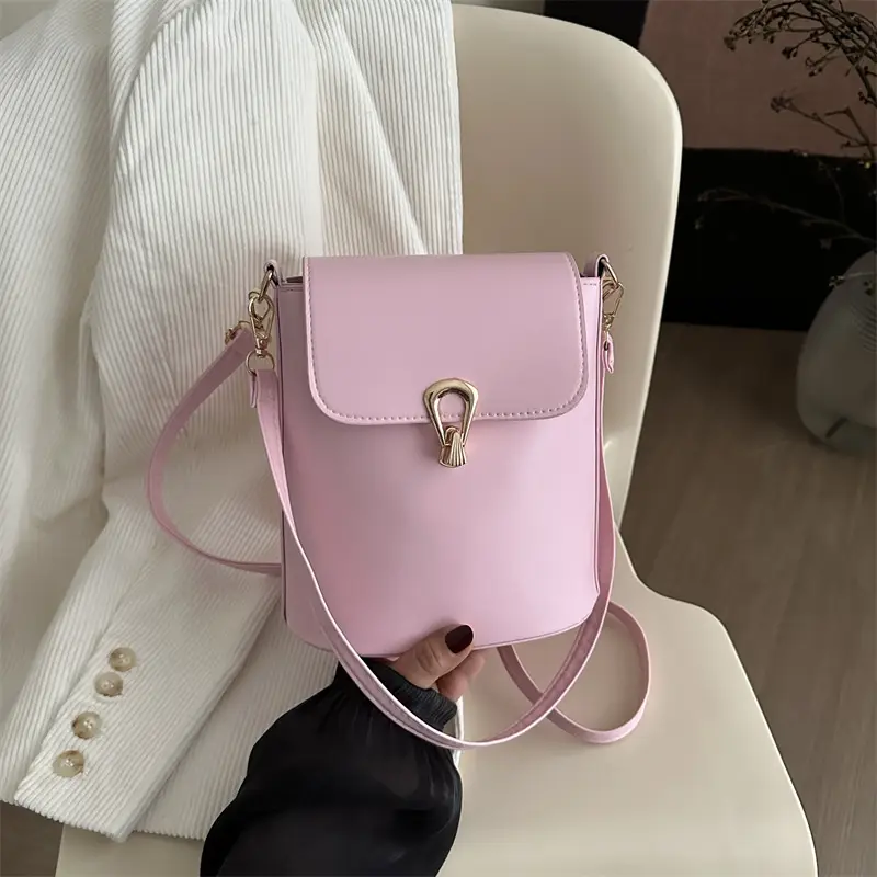 Pink Vintage Crossbody Bag for Women 2026 - Image 6