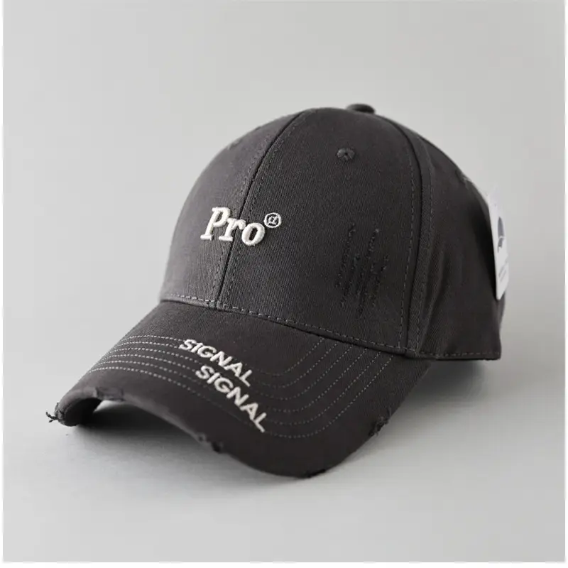 Black Pro Digital Signal Baseball Cap for Men Women