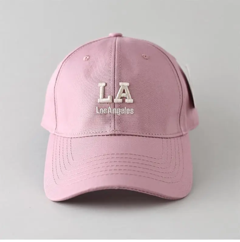 Black Korean Letter Embroidered Baseball Cap for Men Women — feature 10