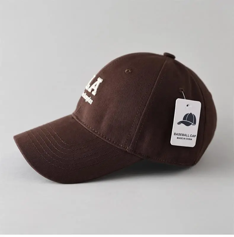 Black Korean Letter Embroidered Baseball Cap for Men Women — feature 12