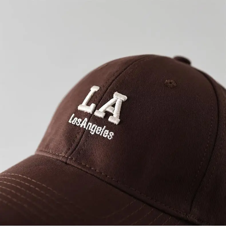 Black Korean Letter Embroidered Baseball Cap for Men Women — feature 13