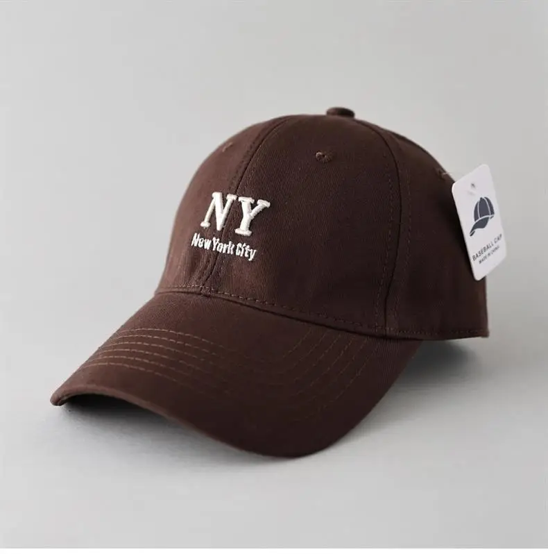 Black Korean Letter Embroidered Baseball Cap for Men Women — feature 21