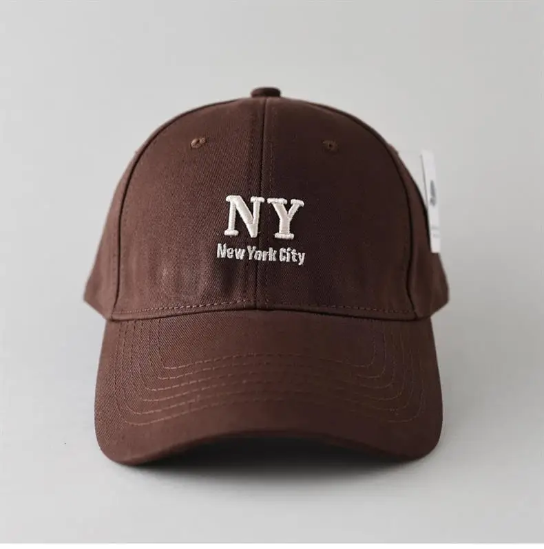 Black Korean Letter Embroidered Baseball Cap for Men Women — feature 23