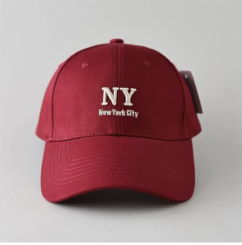 Black Korean Letter Embroidered Baseball Cap for Men Women — feature 24