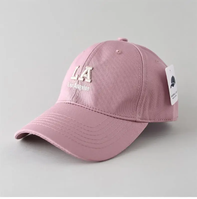 Black Korean Letter Embroidered Baseball Cap for Men Women — feature 6